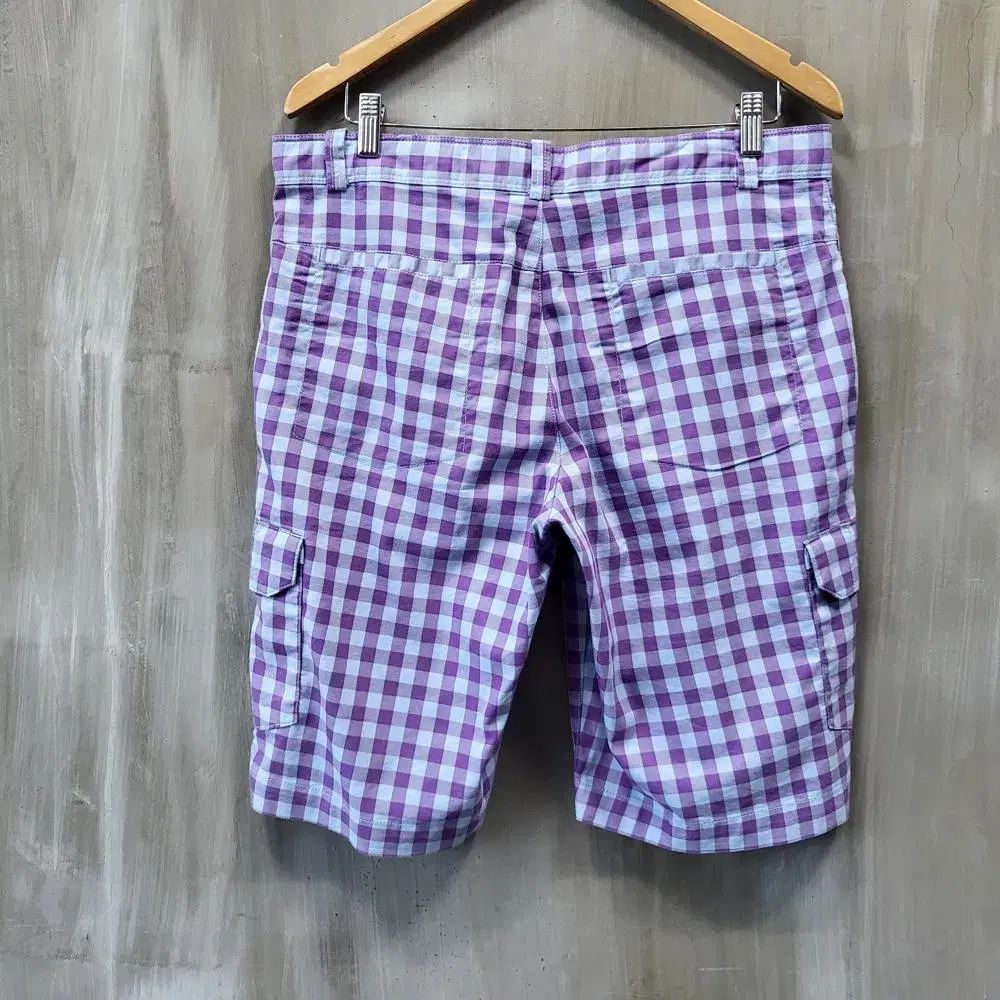 ナイキ ゴルフ チェック柄 ハーフパンツ/メンズ(36インチ)/B421