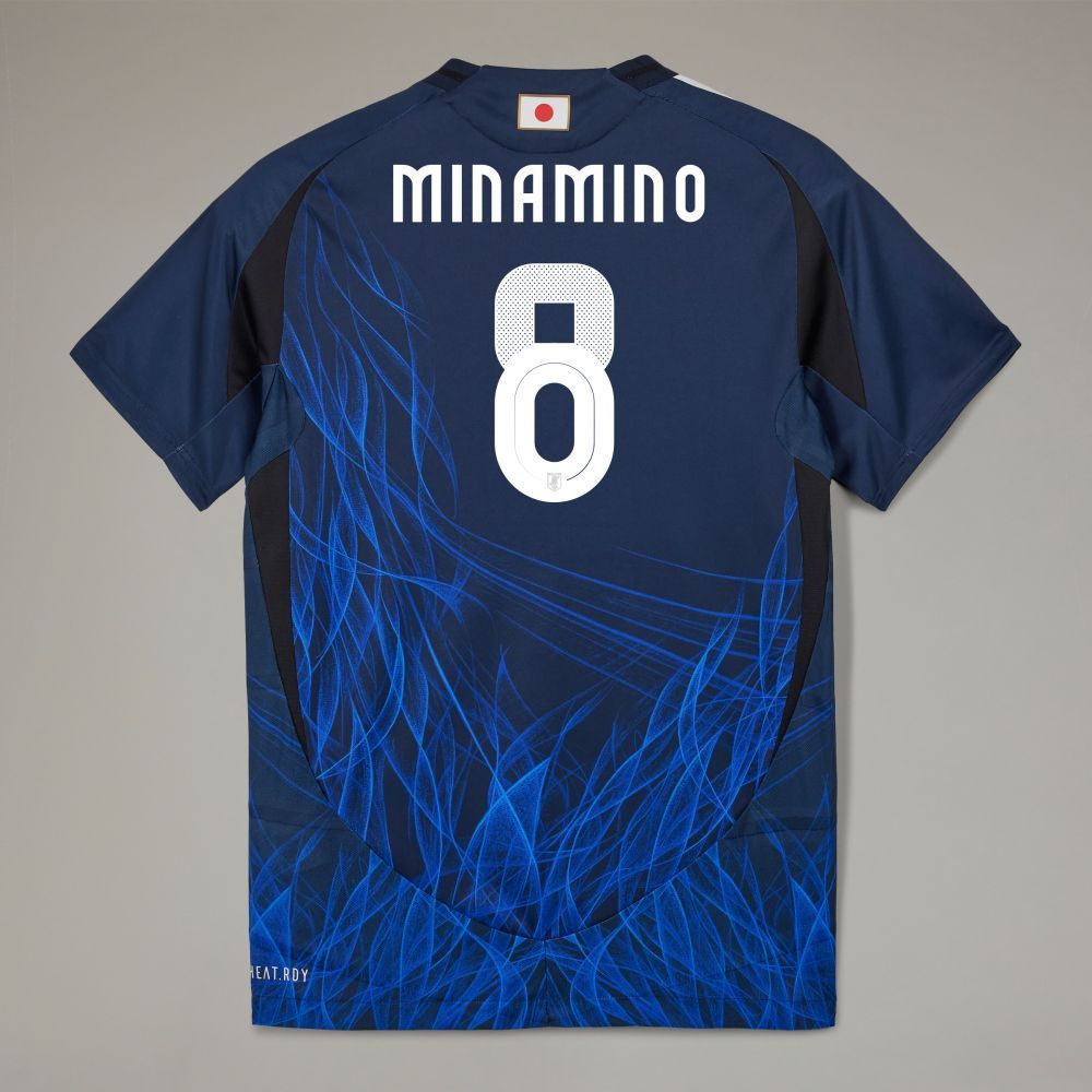 Y-3 サッカー日本代表ユニフォーム2024 ホーム8番 南野拓実