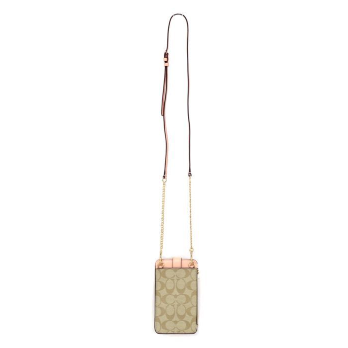 コーチ COACH ノース サウス フォーン クロスボディ PVC / スムース 