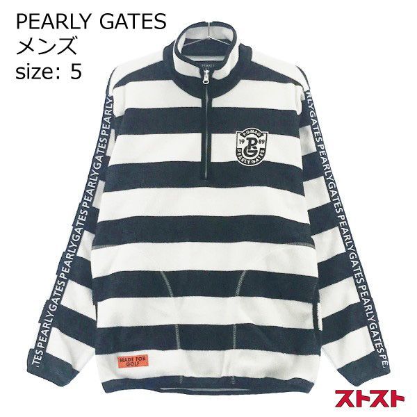 PEARLY GATES パーリーゲイツ ハーフジップフリースブルゾン 5 ［240001991008］