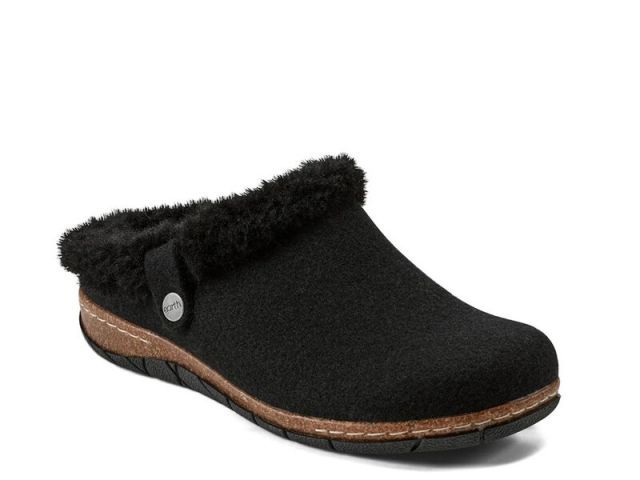 送料無料 アース レディース サンダル シューズ Elena Clog Black