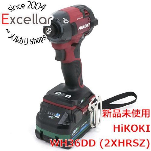 bn 2 HiKOKI 36V コードレスインパクトドライバ WH36DD 2XHRSZ スコーピオンレッド