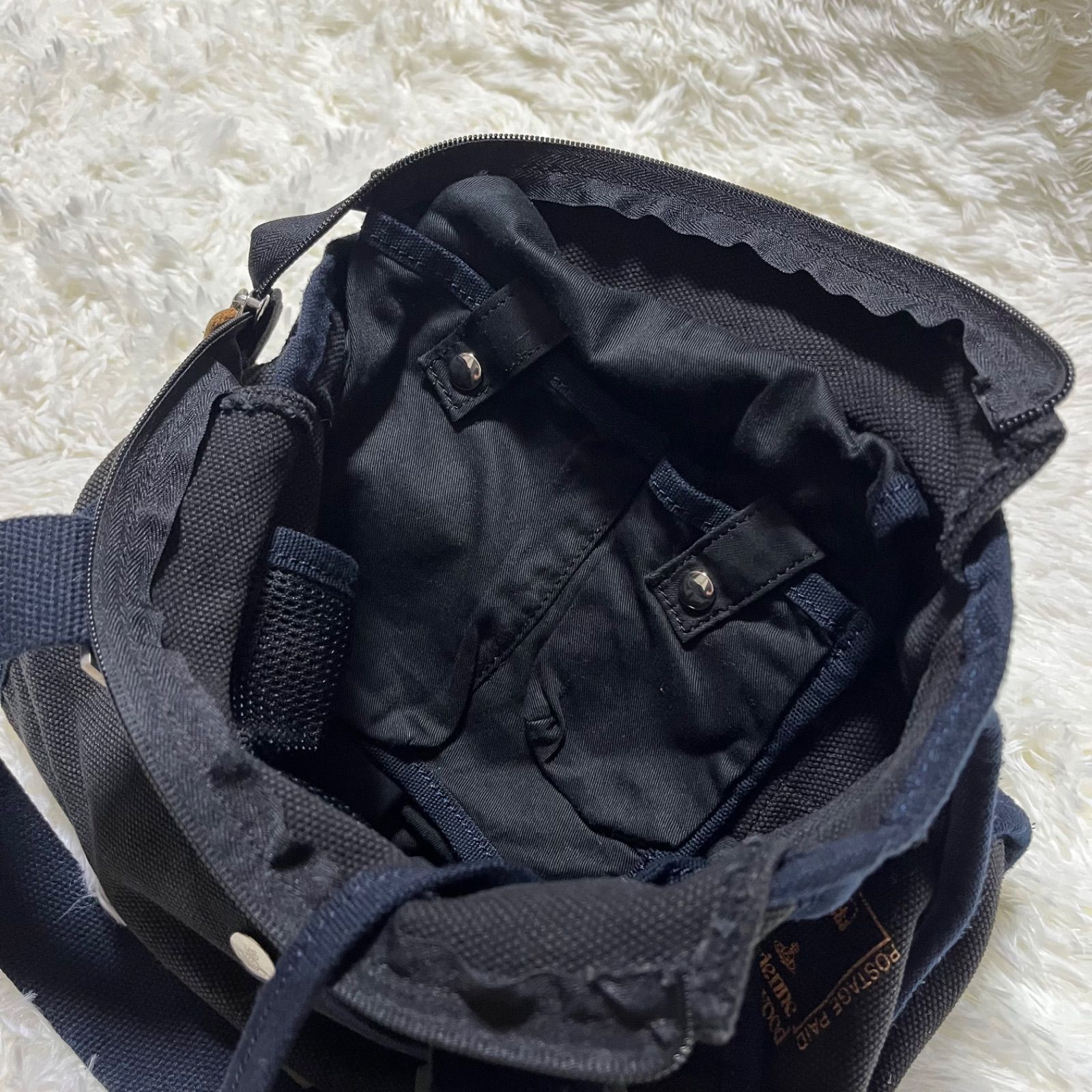 Vivienne Westwood トートバッグ ミニポーチ付 シルバーオーブ メンズ 