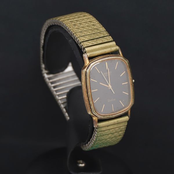 【SEIKO】 Dolce 6030-5550 セイコードルチェ 黒文字盤 SEIKO】 Dolce 6030-5550 セイコードルチェ 黒文字盤 - メルカリ