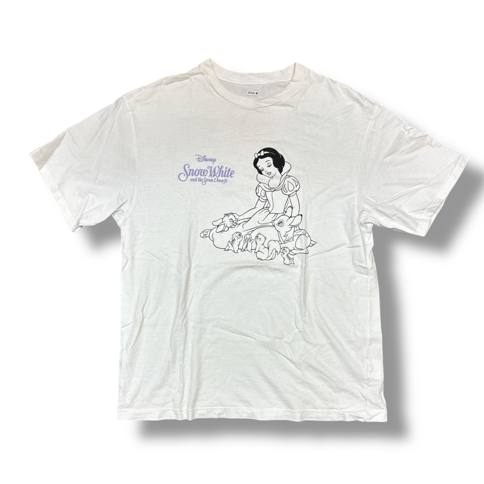参考上代15400円 SEQUEL × Disney 24AW SNOW WHITE T-SHIRT