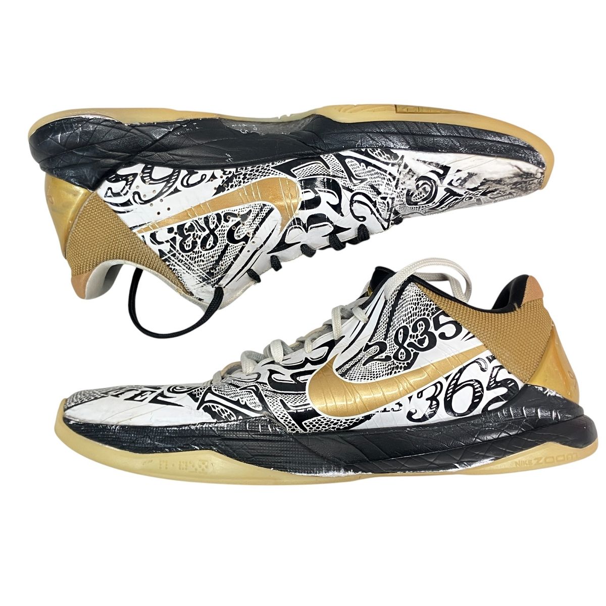 Nike Kobe V (GS) バスケットシューズ 5Y NIKE KOBE V 5 GS Think Pink SZ 6 Youth 2010 Rare X-Ray