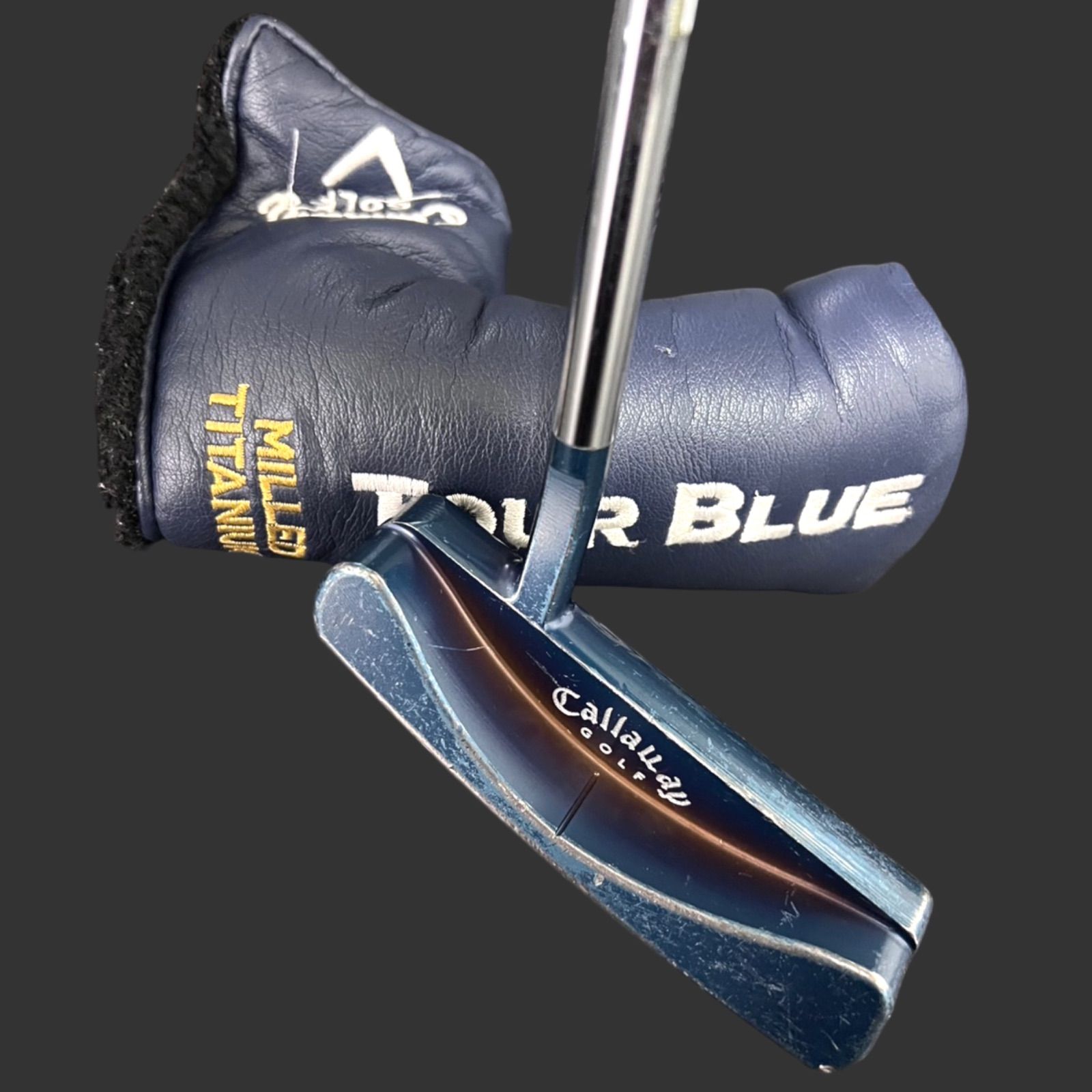 プレミアム】キャロウェイ パター ツアーブルー TT2 ヘッドカバー付属 Callaway TOUR BLUE 純チタン ミルドパター ピン型  ブレード型 ゴルフクラブ クラブ - メルカリ