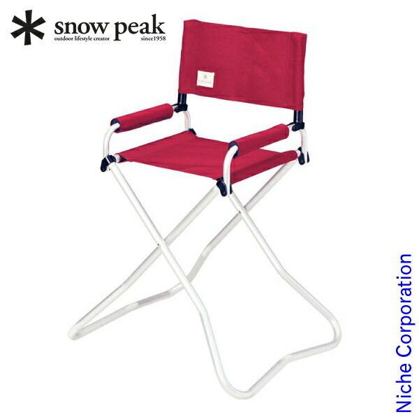 オンライン 【新品】 スノーピーク FD KID'Sチェア レッド [LV-073KRD
