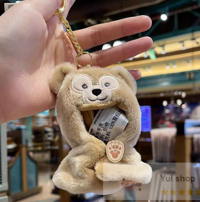 上海ディズニー　ダッフィー　シェリーメイ　キーホルダー 上海ディズニー 2024秋 ダッフィー&シェリーメイ キーホルダー2点
