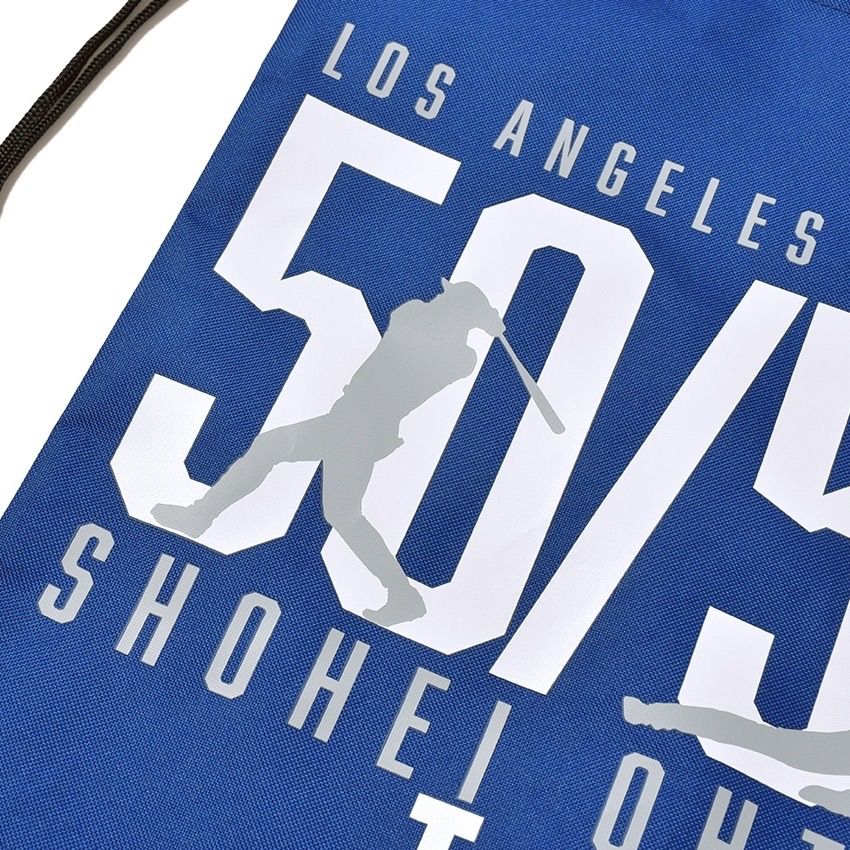 大谷翔平 50-50 ナップサック ドローストリング バックパック リュック