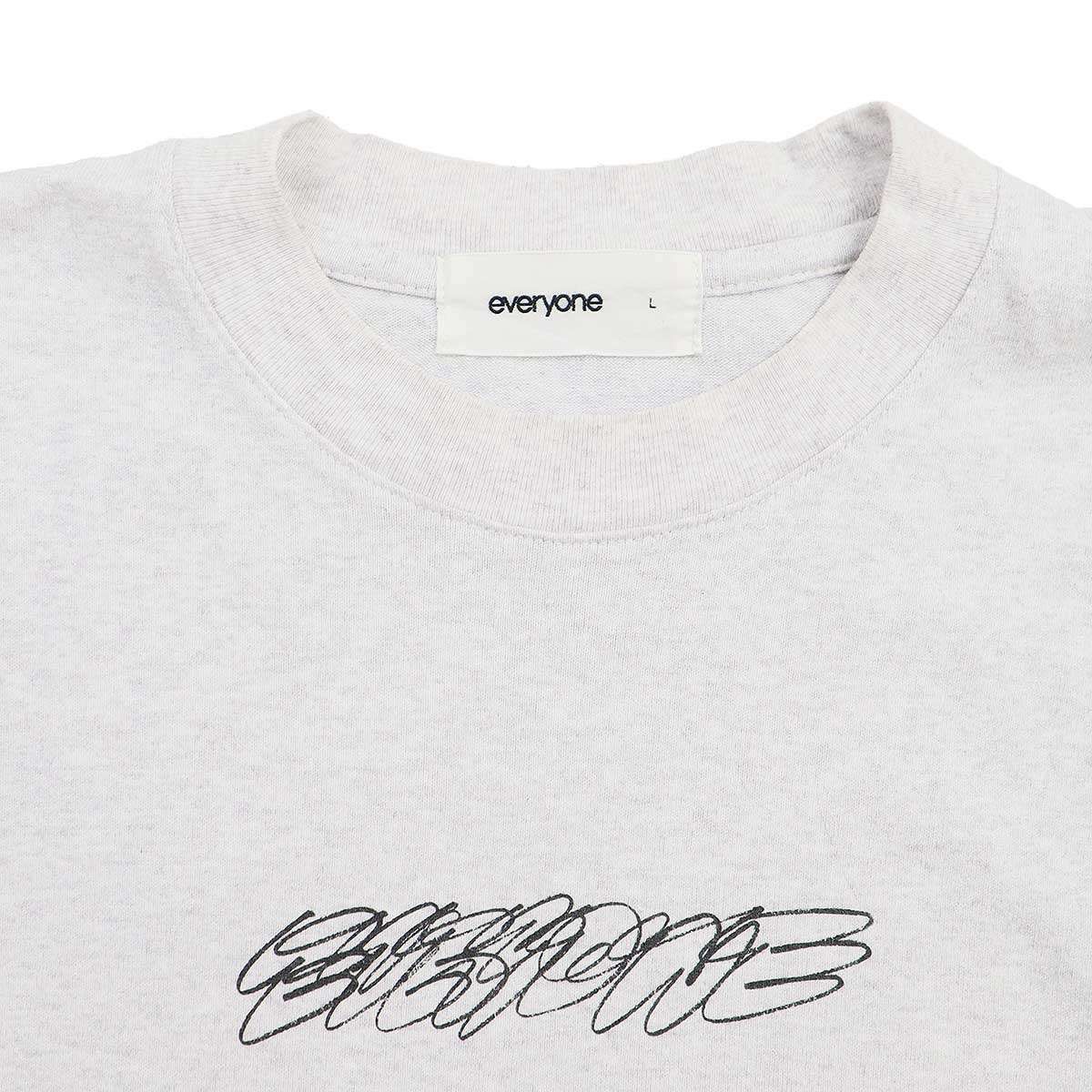 everyone エブリワン LOGO BY VINCENT L/S TEE ロングスリーブTシャツ