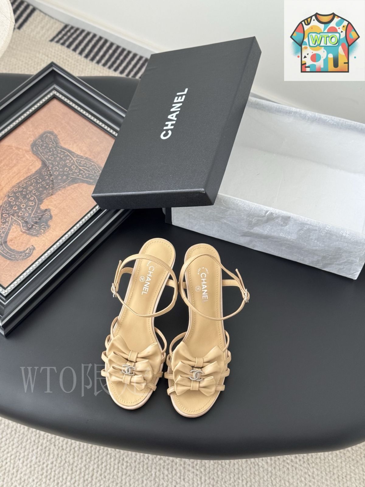チェーン☆【CHANEL】25P サンダル Chanel 25P 椿サンダル08-3 - メルカリ