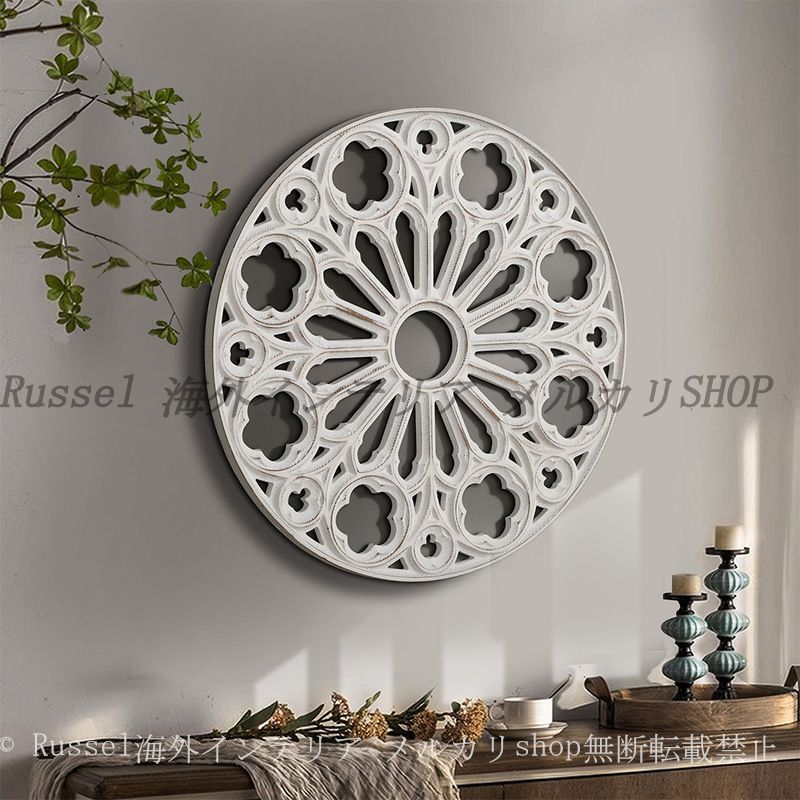 ウォールミラー　ヴィンテージ　アンティーク　壁紙　木製　フラワー　デコ ウォールミラー ヴィンテージ アンティーク 壁紙 木製 フラワー デコ