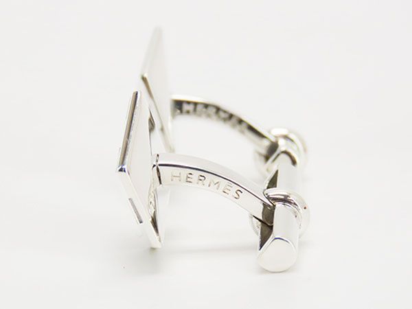 エルメス カフス GP ホワイト×シルバー 楽天市場】エルメス カフス シルバー 925 カフリンクス カフスボタン