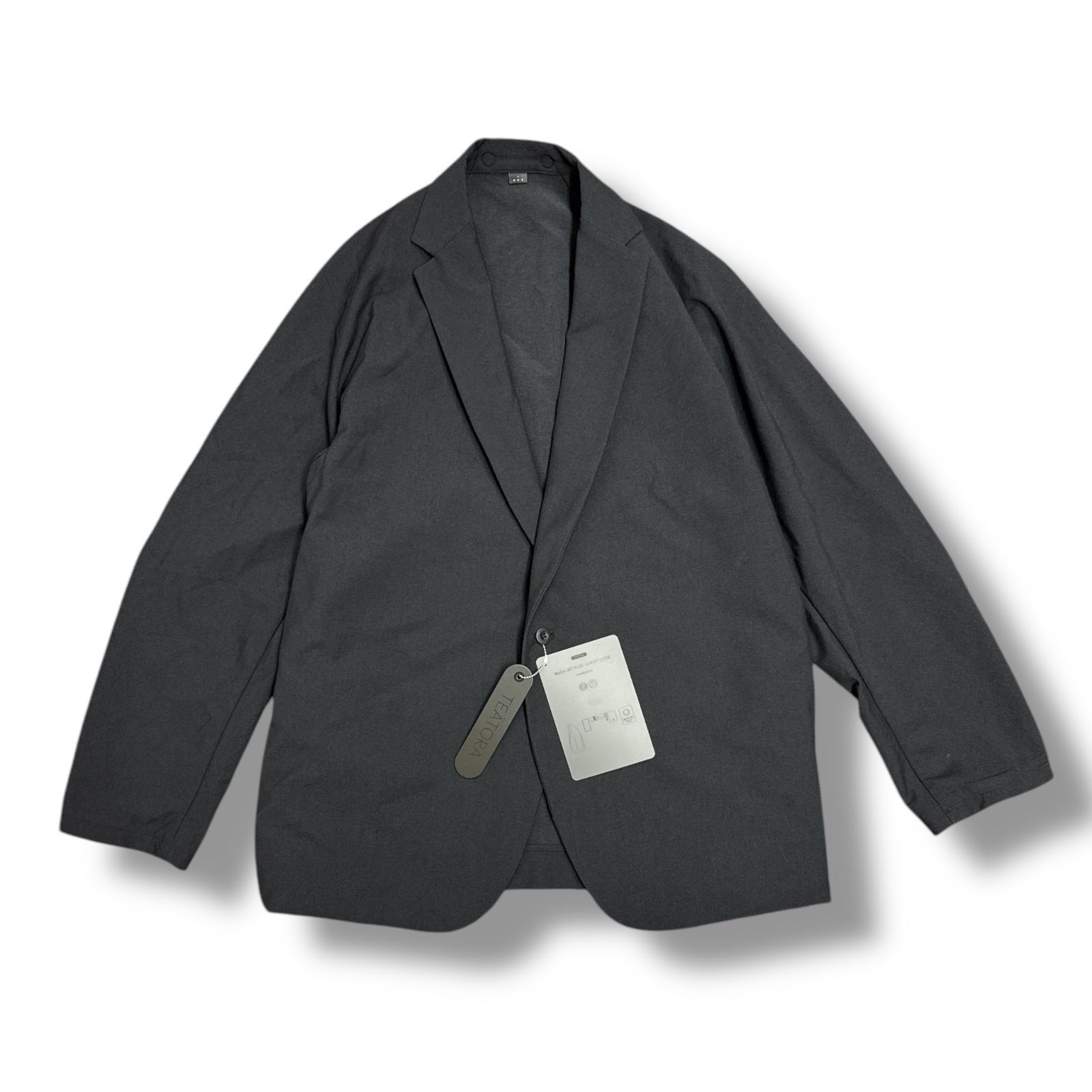 参考上代85800円 TEATORA 24AW GHOST CODE WALLET JKT PLUS ウォレットジャケットプラス 1Bテーラードジャケット テアトラ TT-204PLUS-GC ブラック 3 90850A7