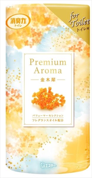 まとめ買い-18点セット トイレの消臭力ＰｒｅｍｉｕｍＡｒｏｍａ金木犀 エステー 芳香剤 トイレ用