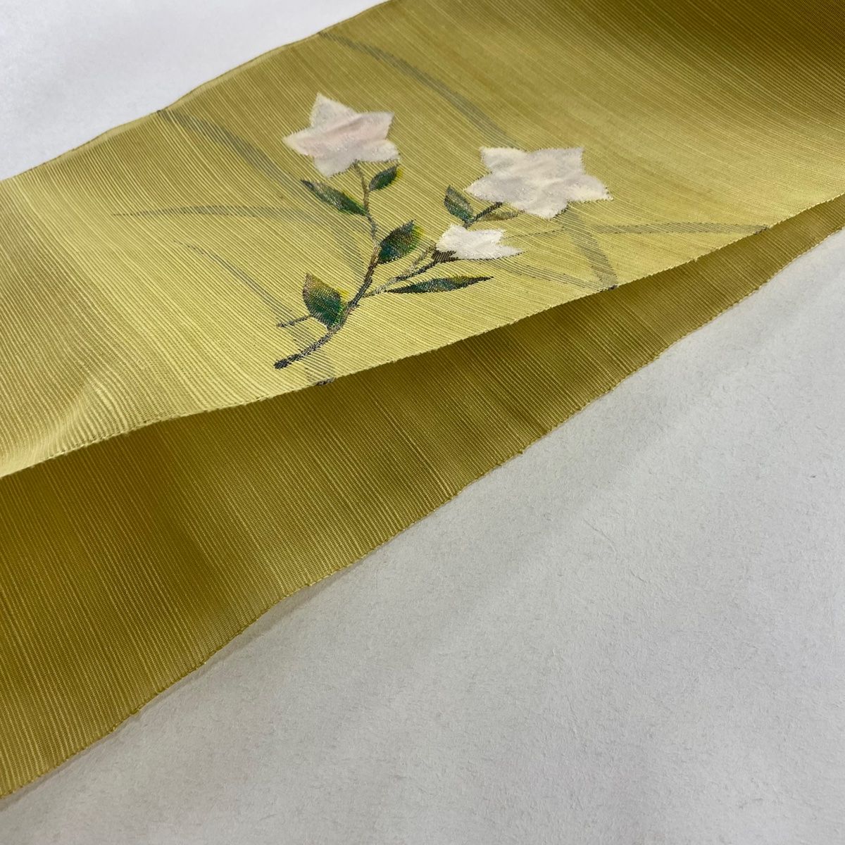 名古屋帯 秀品 夏帯 八寸名古屋帯 松葉仕立て トンネル仕立て 紗