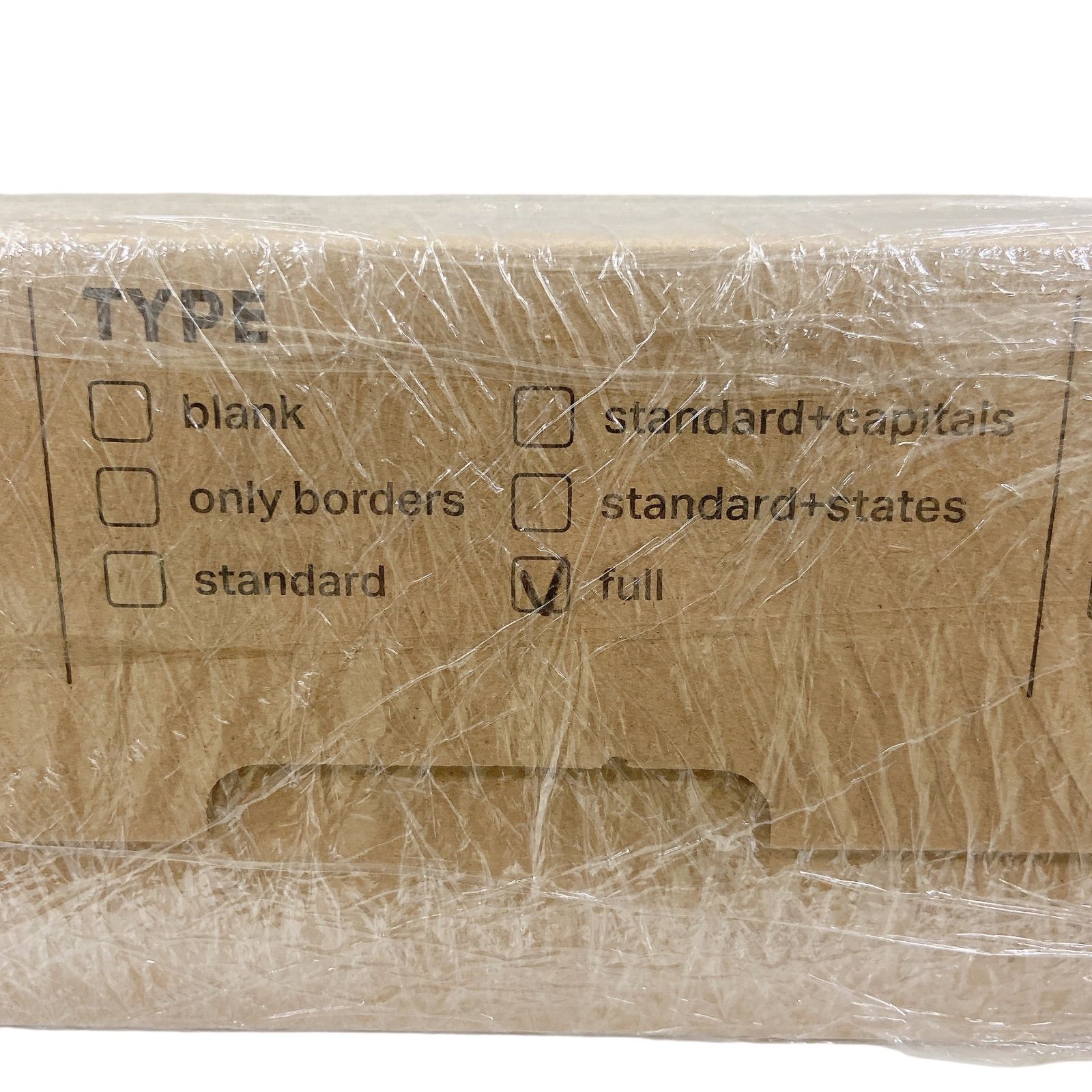 AT-165 3D Wood World Map 壁掛け木製世界地図 plywood English Lサイズ ピン 15個 NEXPOTALLINN_EU