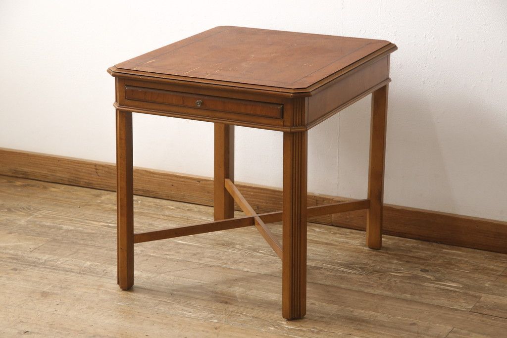 オーダー専用①｜ヴィンテージ｜足場板｜カフェテーブル｜ダーク