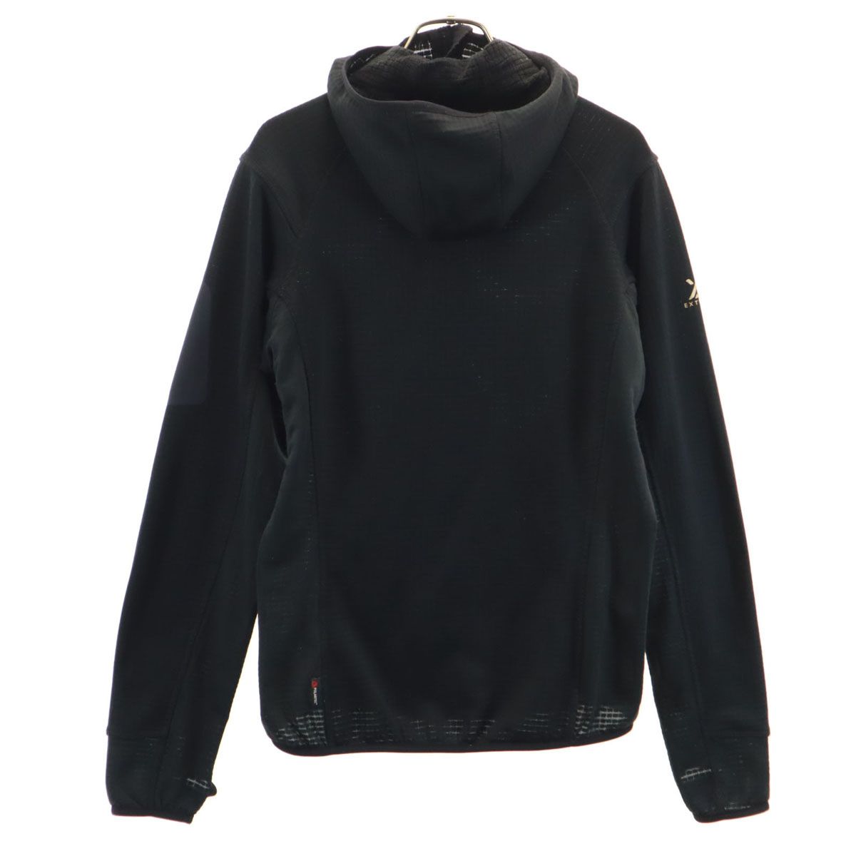 berghaus バーグハウス フードジャケット Ｍ ブラック POLARTEC メンズ 古着