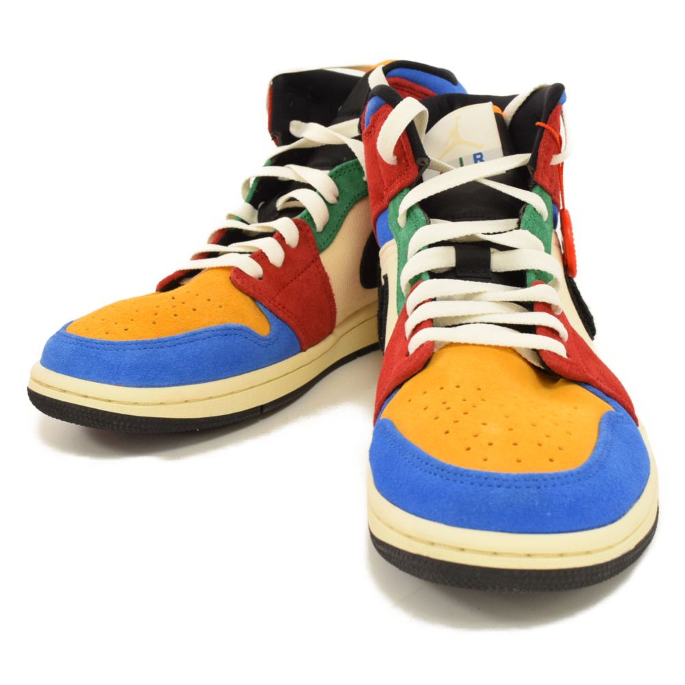 282センチワイズNIKE ナイキ AIR JORDAN 1 MID FEARLESS MULTI エア