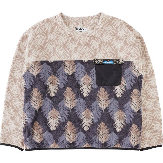 送料無料 カブー レディース パーカー スウェット アウター Kelowna Pullover Sweatshirt - Women s Leaf Layout