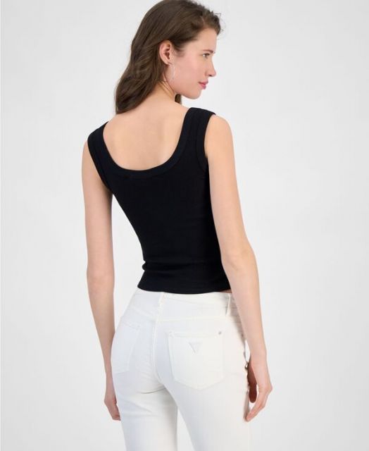 送料無料】 ゲス レディース シャツ トップス Women's Ribbed