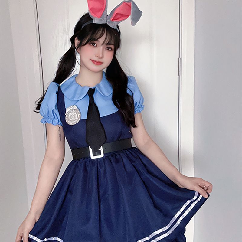 コスプレ 衣装 ロングドレス 新作ズートピア ジュディ・ニック