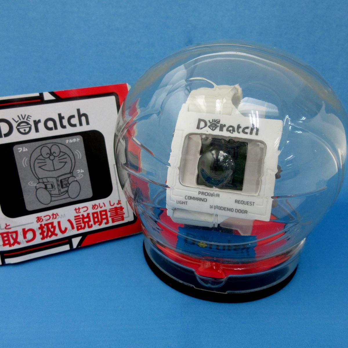 ライブドラッチ 時計 エボリューション デジタル 1998年 白 ドラえもん LIVE DORATCH EVOLUTION クォーツ 箱 稼働品