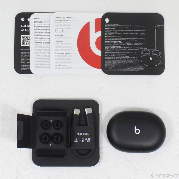 展示品〕 Beats Studio Buds MJ4X3PA／A ブラック【368】 - メルカリ