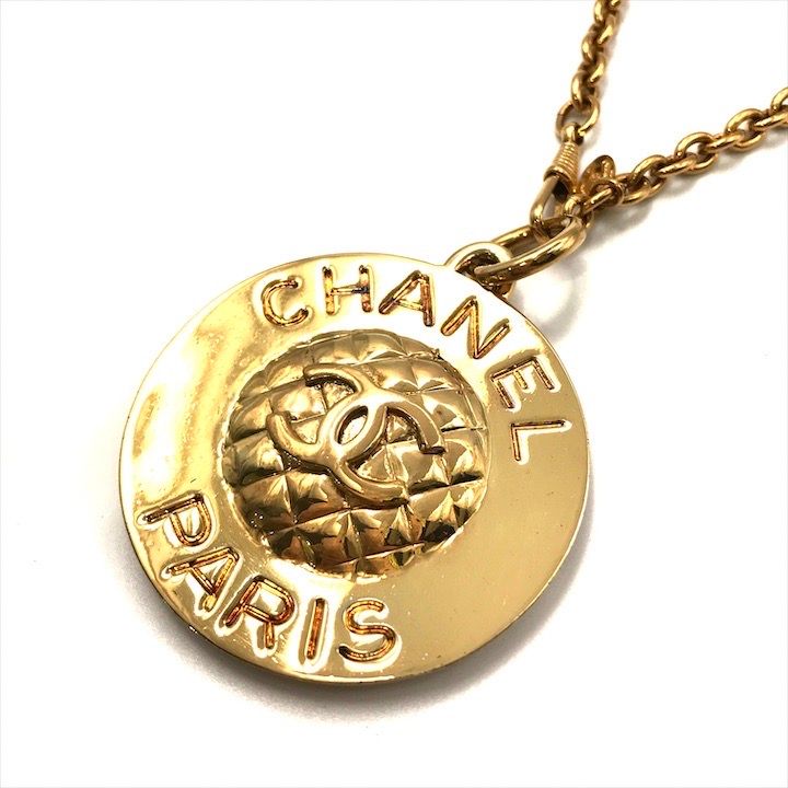 ★*★様 CHANEL ゴールド ヴィンテージ　ロングネックレス CHANEL シャネル ロングネックレス CROWN 王冠 ゴールド