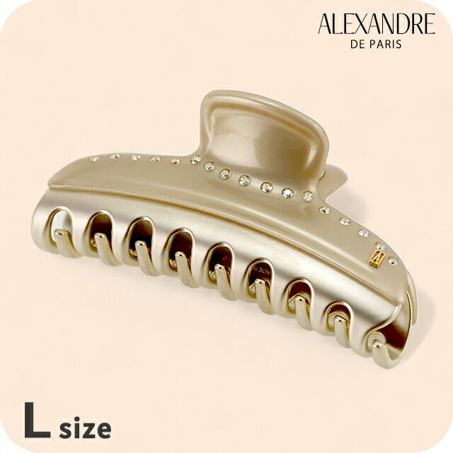アレクサンドル ドゥ パリ ALEXANDRE DE PARIS ヘアアクセサリー レディース ICCL-12832-03-X3 ヴァンドームLクリップ VENDOME