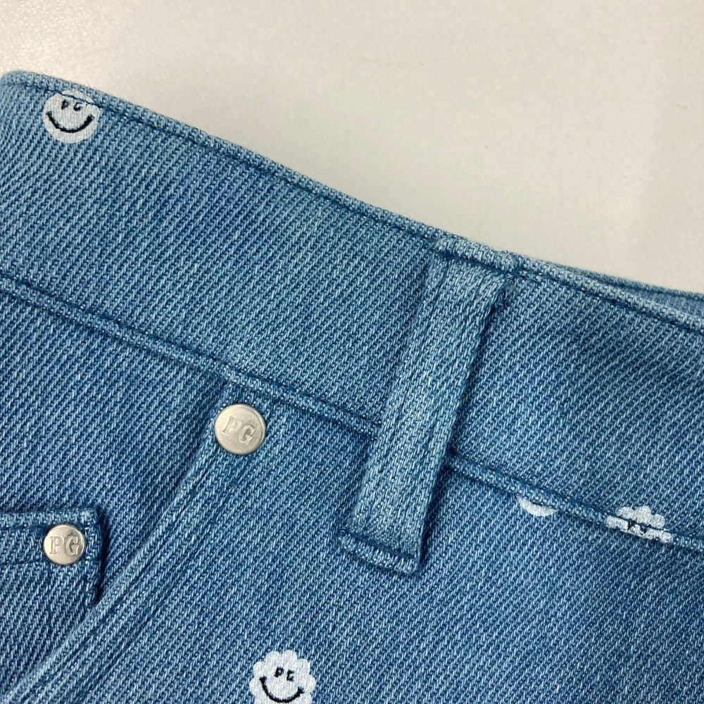 サイズ：1 PEARLY GATES パーリーゲイツ デニム風スカート ニコ