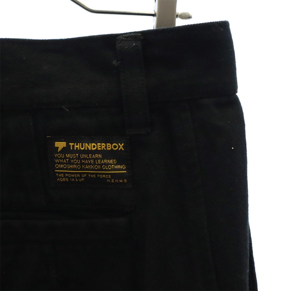 サンダーボックス クロップドパンツ L ブラック THUNDERBOX メンズ