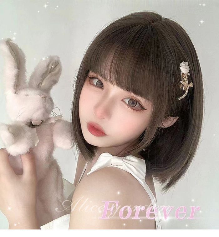 フルウィッグ 医療用 ウィッグ ボブ ミディアム ストレート ショート 3D前髪 AQUADOLL VENUS 医療用ウィッグ ショート ボブ 医療 ウィッグ