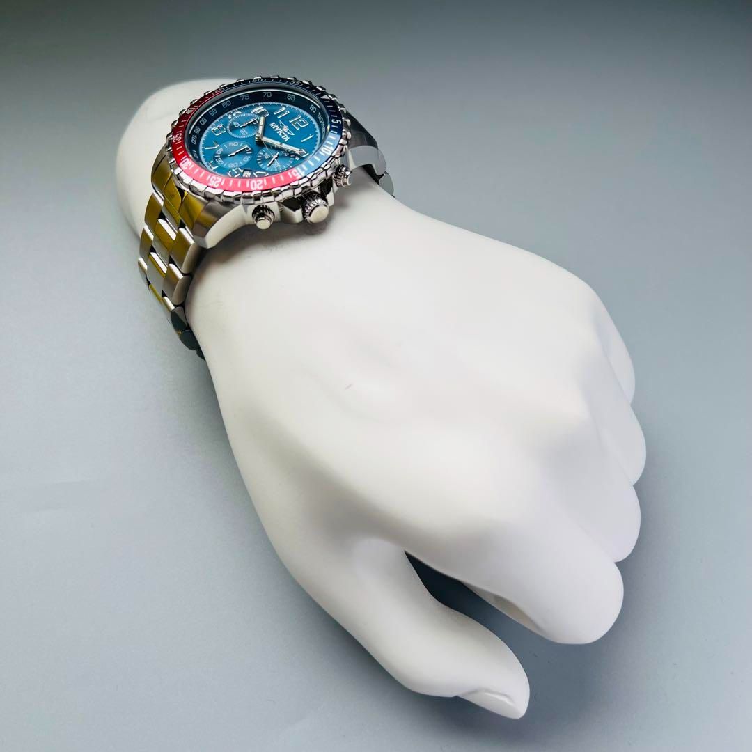 新しい到着 インビクタ 腕時計 メンズ スペシャリティ レッド ブルー