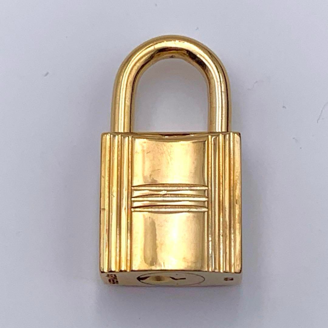 ▲HERMES エルメス カデナ　24Kメッキ　No.51 51番　鍵付き HERMES エルメス カデナ 121番 ゴールド 24Kメッキ 鍵付き