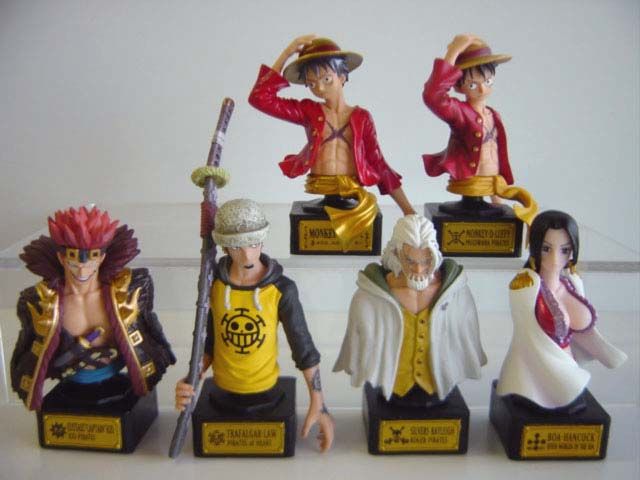 ☆Hjx28LtワンピースONEPIECE STATUE レア入り 6種 - dm(12/8・9連絡