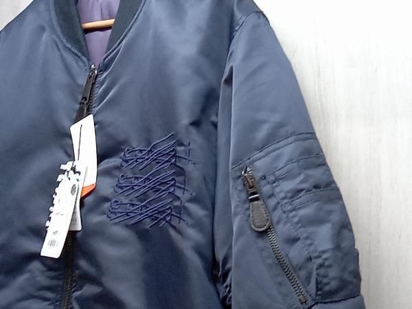 AVIREX × genzai / フライトジャケット/--/ナイロン/BLK/783-2252073 美品] genzai × AVIREX GZ1170 783-2252073 MA1 / フライトジャケット