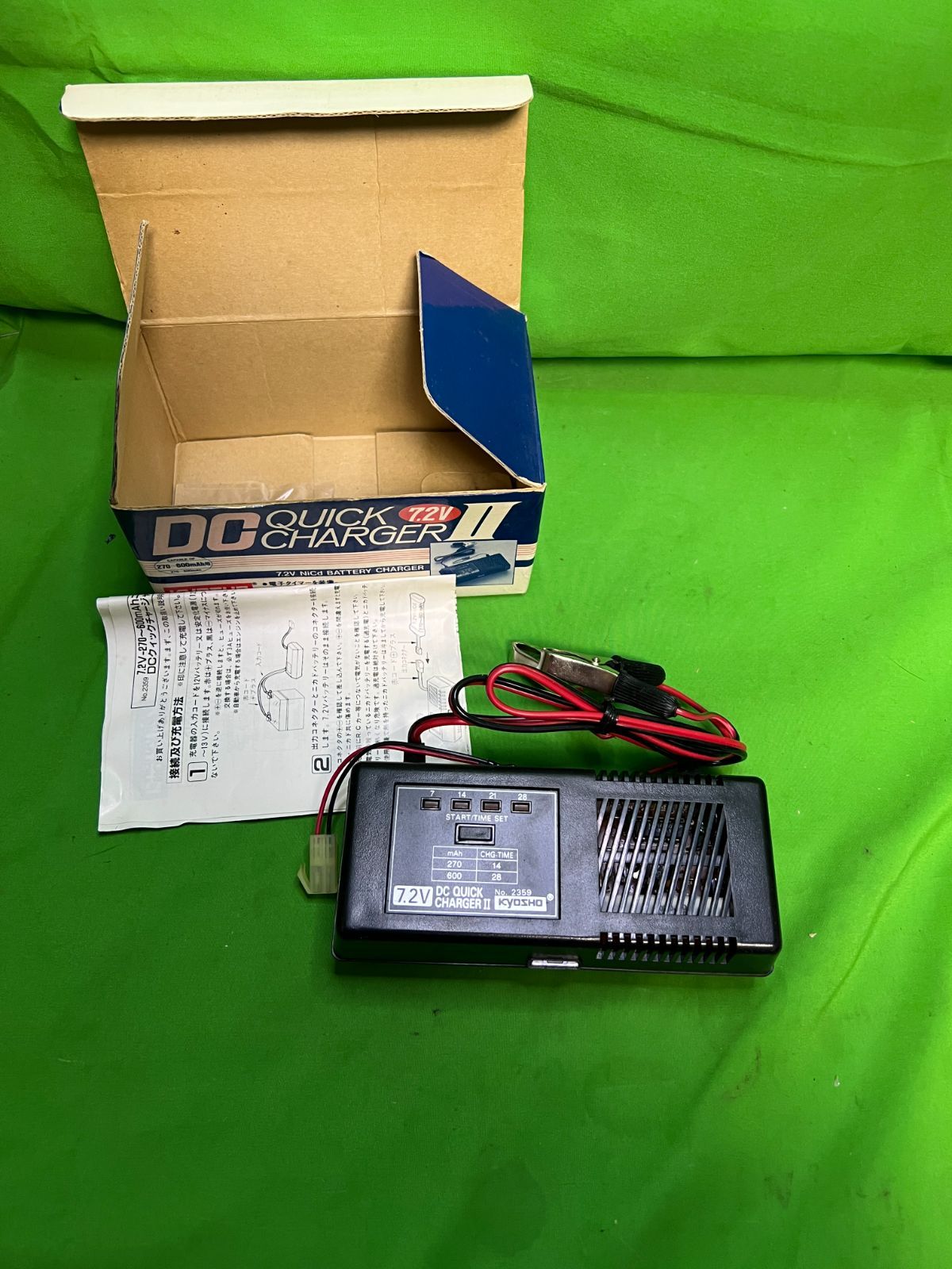 京商 KYOSHO 充電器 DC QUICK CHARGER II 7.2V＠13 - メルカリ