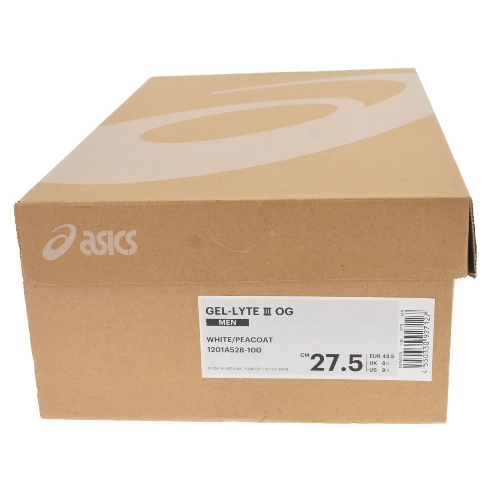 ASICS (アシックス) GEL-LYTE3 OG 1201A528-100 ゲルライト ローカット