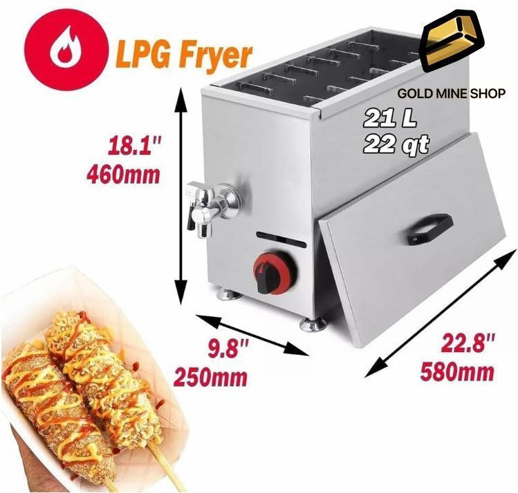 21Lチーズホットドッグスティックマシン