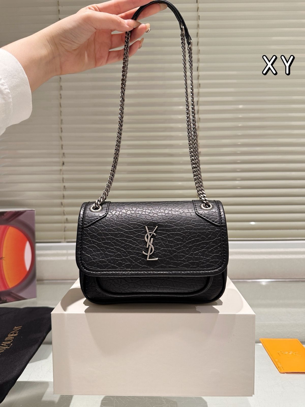 今日特価】YSL Niki Bag Mini ニキバッグ ミニサイズ チェーン
