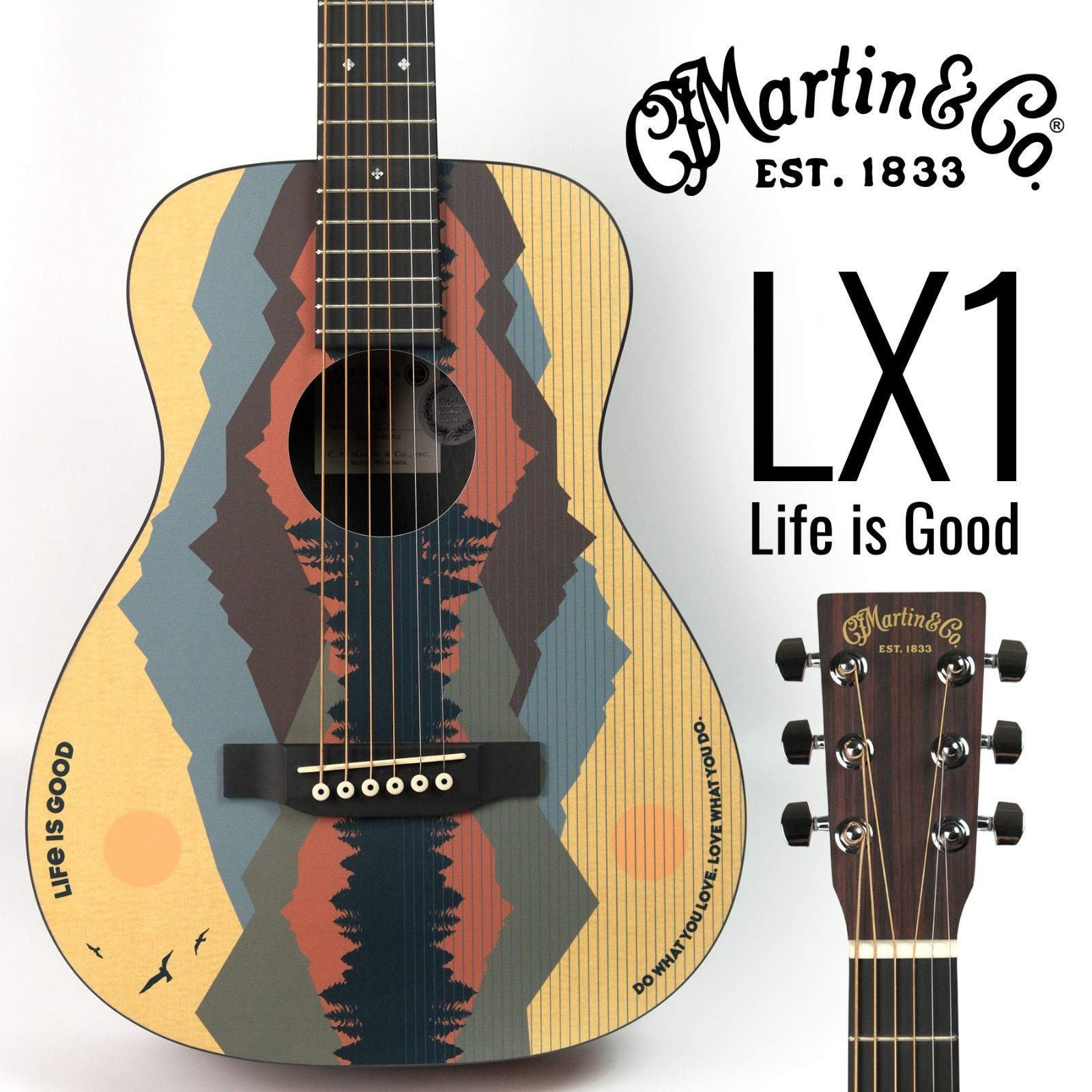 Martin LX1 Life is Good リトルマーチン アコースティックギター - メルカリ