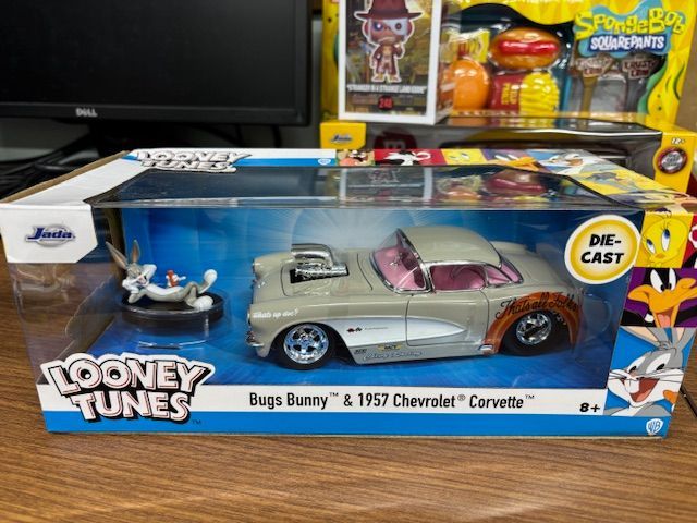JADA 1/24 ミニカー ルーニー チューンズ シボレー コルベット