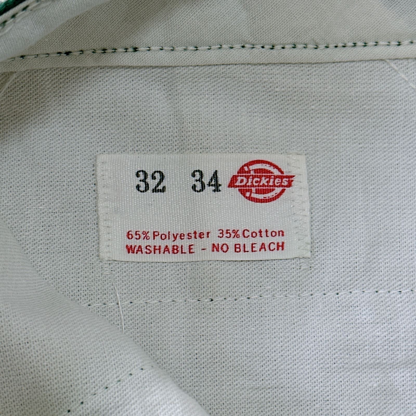 70s USA製 チビタグ ディッキーズ ワークパンツ アルミタロンジップ