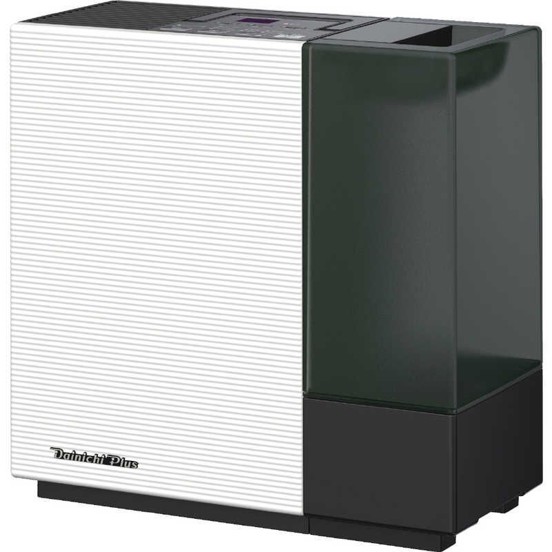 送料無料 ♥ 未開梱 ダイニチ工業 気化ハイブリッド式加湿器 Dainichi Plus ハイブリッド 加熱＋気化 式 ホワイト×ブラック HD-RX325-WK