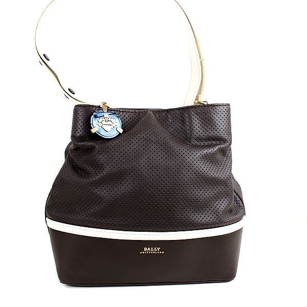 バリー ワンショルダーバッグ　トートバッグ ブラウン　茶　極美品　BALLY　q バリー ワンショルダーバッグ トートバッグ ブラウン 茶 極美品 BALLY