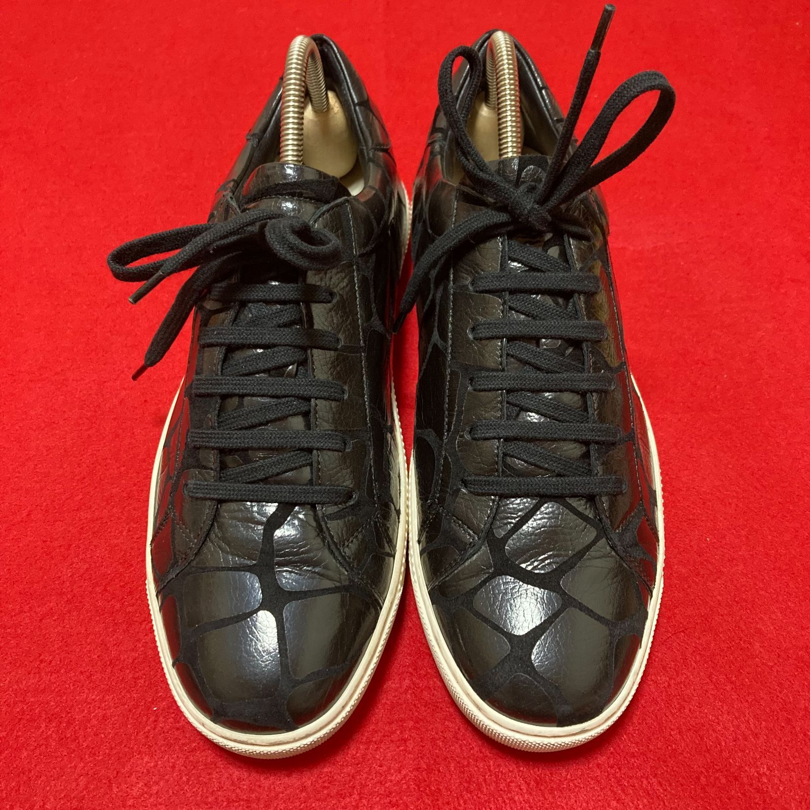 ジョルジオアルマーニ GIORGIO ARMANI 靴 24cm 黒 スニーカー ジョルジオアルマーニ GIORGIO ARMANI 靴 24cm 黒 スニーカー