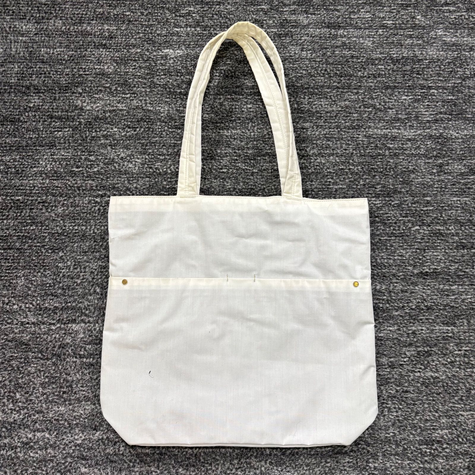 サンヤ シグネチャー トート texnh SIGNATURE TOTE WHITE テクネ シグネチャー トートバッグ